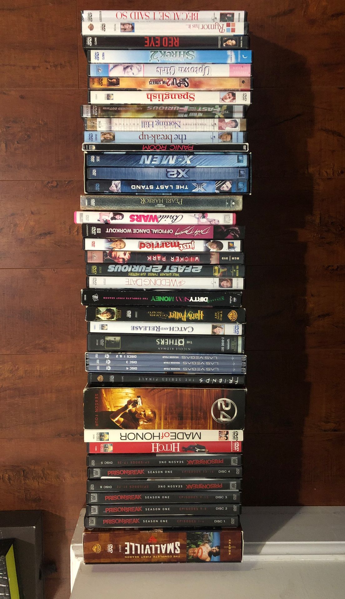 Movies, Series and WO DVDs