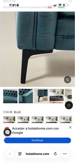 Capsa 84" Vegan Leather Tufted Sofa - Mid-Century Glam, Durable & Breathable