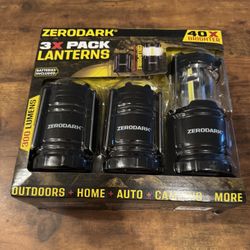Zerodark 3 Pack Lanterns
