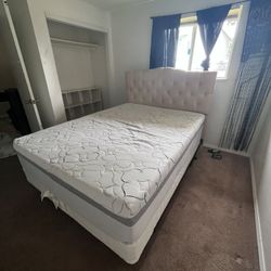  💤  Queen Size Mattress & Box Spring – $100