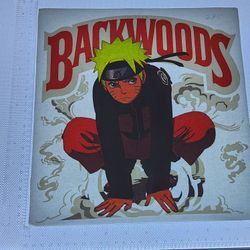 Iron On Heat Transfer  Good For T-shirts Sweaters Jackets T Shirt Design Size Is About 11x11 Backwoods Naruto #285