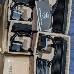 4 Non Functional Cougar Aqua 240mm Aio Coolers + working fans