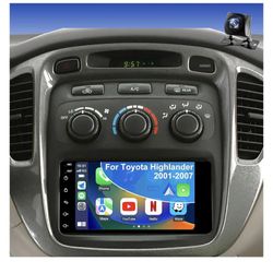 5GWifi Upgrade Car Radio for Toyota 4Runner 2003-2009, Tundra 2003-2006, Highlander 2001-2007, Camry 2002-2006, FJ Cruiser 2007-2014, 7inch Touchscree