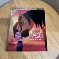 Dream Works Spirit Blu Rey (New Sealed)