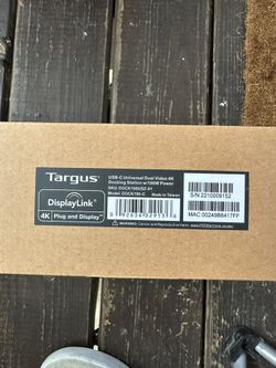 Targus 4K Docking Station 100w Power