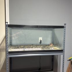 40 gallon aquarium tank enclosure WITH stand