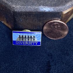 Vintage Diversity Pin button