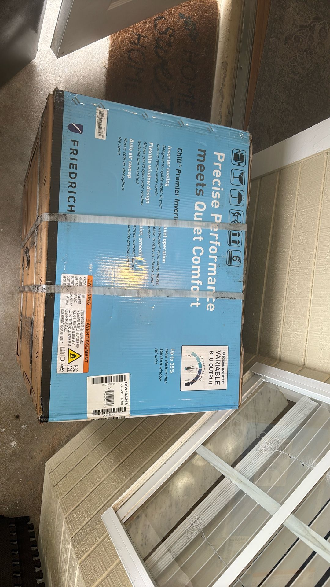 18,000 Btu Air Conditioner Brand New In A Box $375