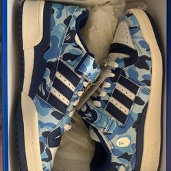 Adidas Bape Forum Blue