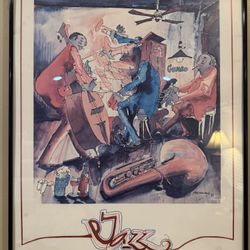 🎷 Vintage New Orleans Jazz Club Poster — $199 OBO