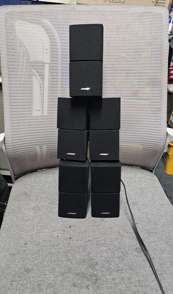 5 Bose Double Dual Cube Dos altavoces