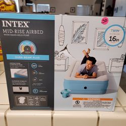 INTEX MID- RISE AIRBED 