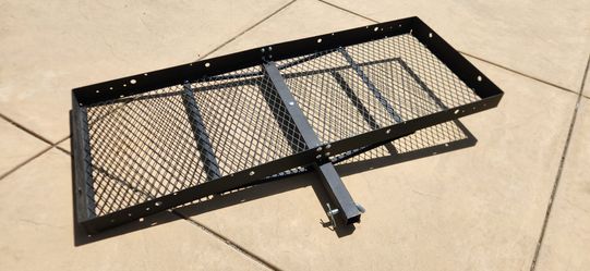 Metal carrier for tow hitch 2x5