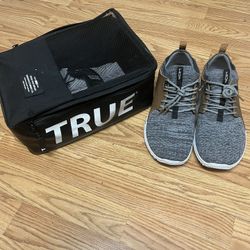 NEW TRUE linkswear Men's OG Feel Golf Shoes - Everyday Grey - Size 10 