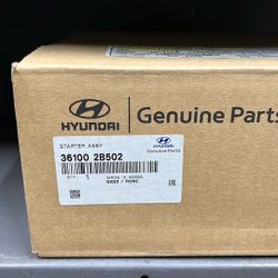 New Hyundai Starter