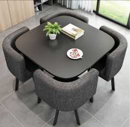 Practical stylish dinner table