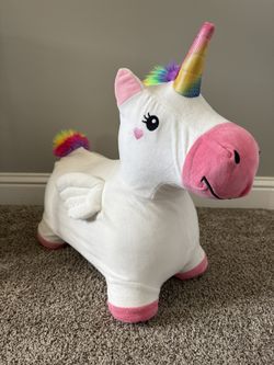 Bouncy Pals Inflatable Unicorn