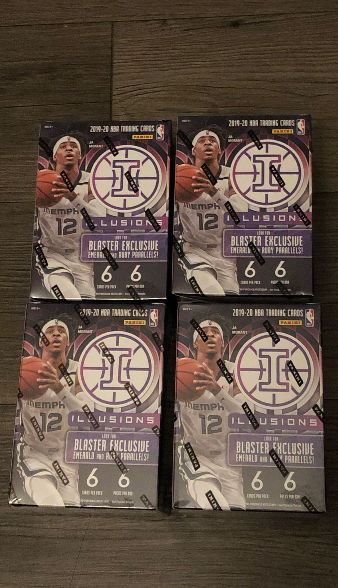 Illusions Blaster Box Exclusive NBA Cards - Sealed