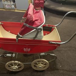 Vintage Toy Baby Carriage 