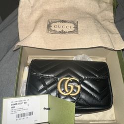 Mini Gucci Mormont Cross Purse 