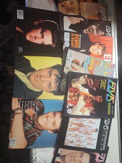 Elvis international magazines 25$ a piece