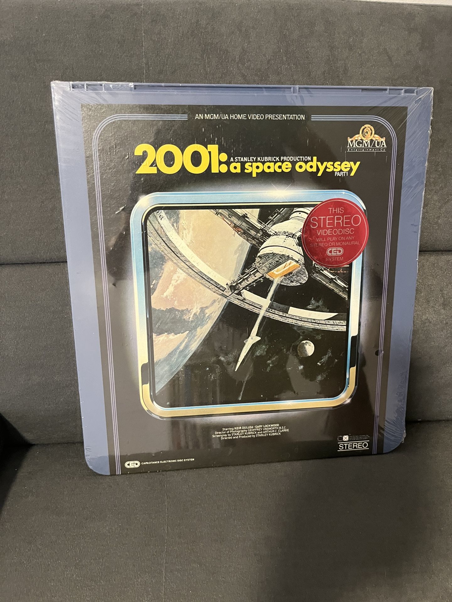 2001: A Space Odyssey 1981 CED Capacitance Electronic Video Disk 2 Disc Set New