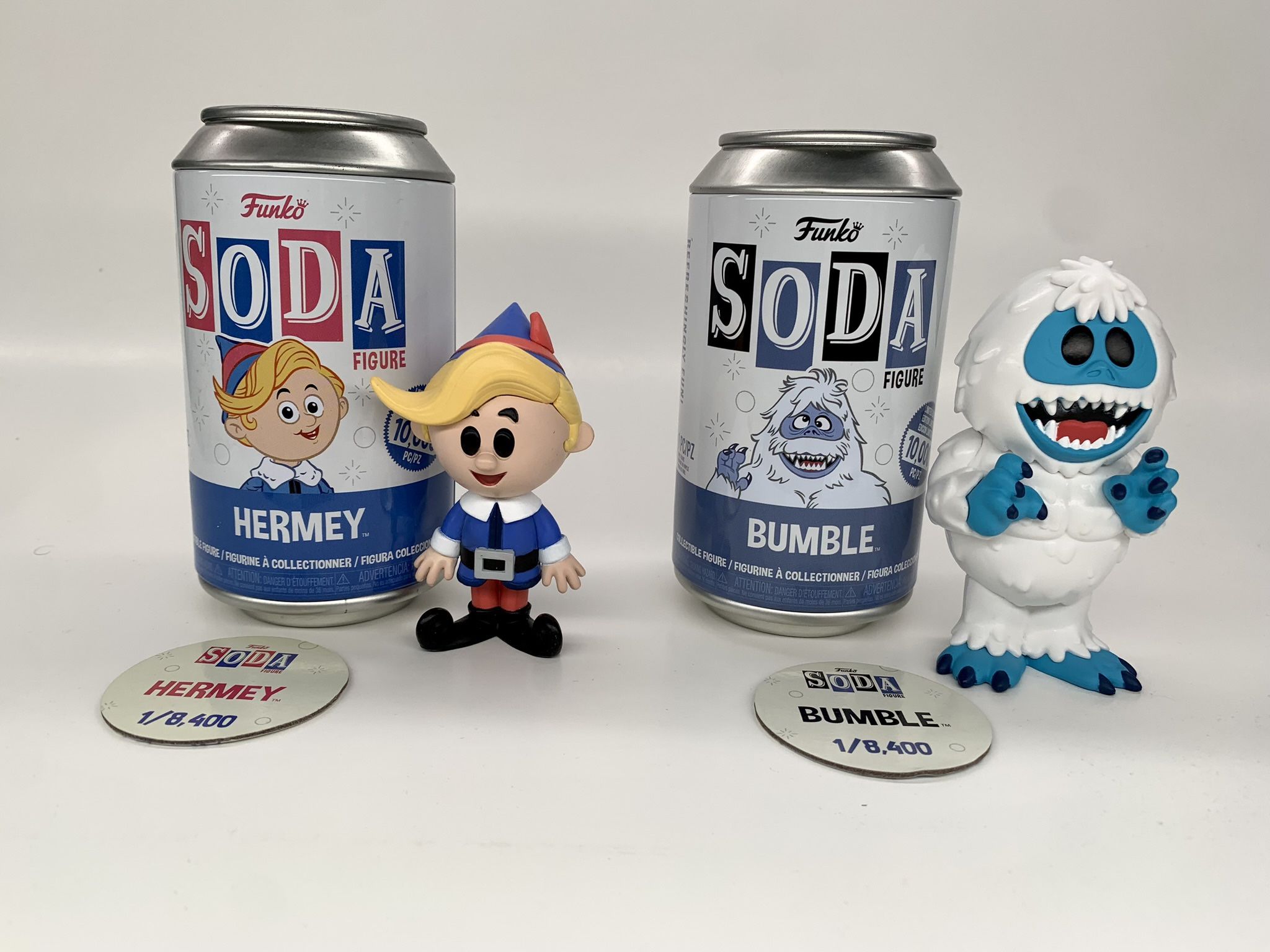 Hermey & Bumble from Rudolph Funko Soda Pops