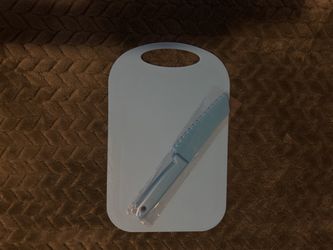 Kids Cutting Board And Knife Set