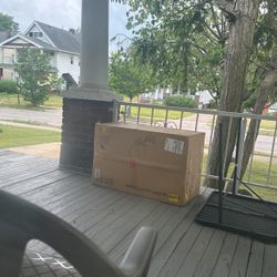 Glider Rocking Chair With Ottaman