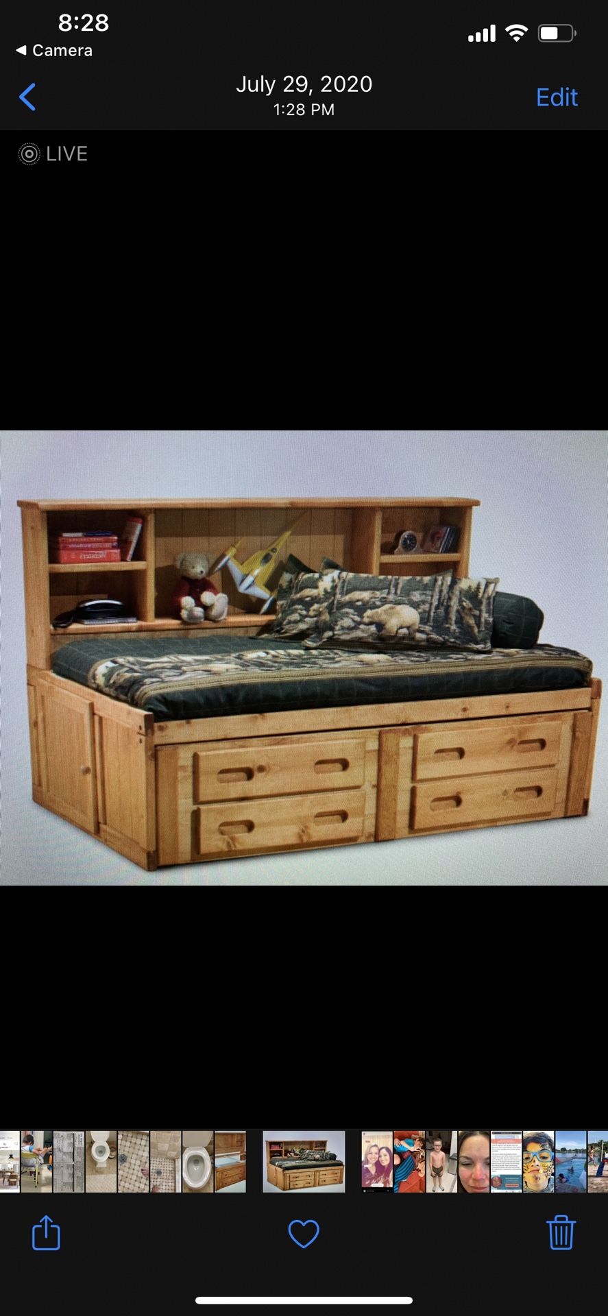 3 PC DAYBED WITH STORAGE