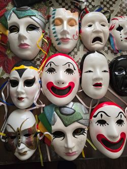 Clown masks