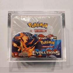 XY Evolutions Booster box & Pikachu Van Gogh 