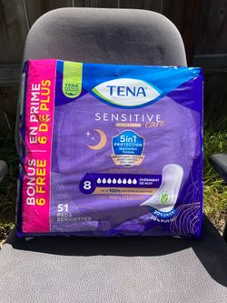 Women overnight pads sealed