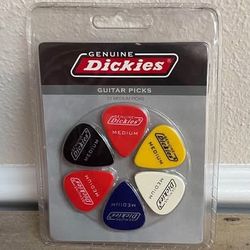 NEW and SEALED Dickies Guitar Picks 12ct Just $5 