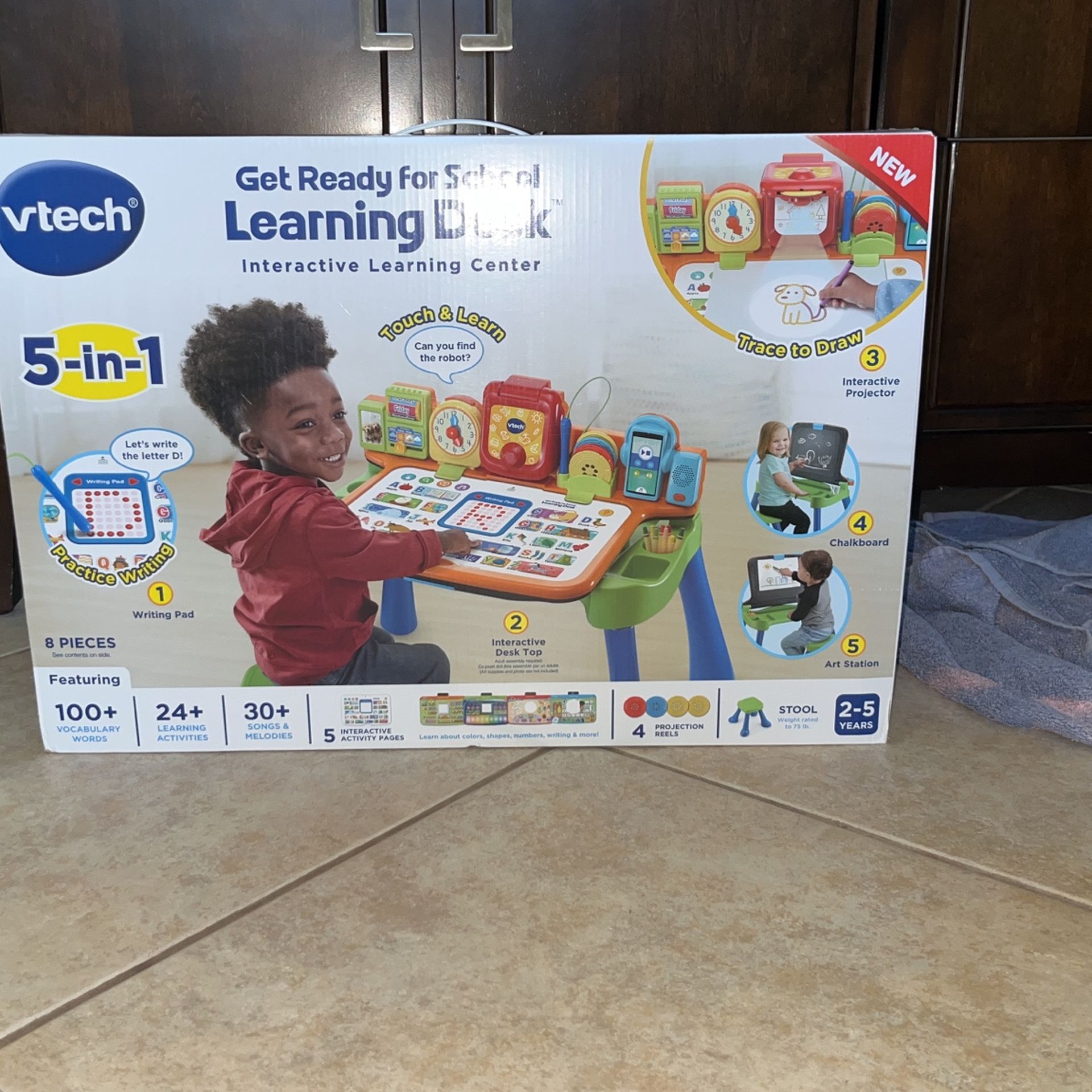  Vtech Get Ready For School Learning Desk 