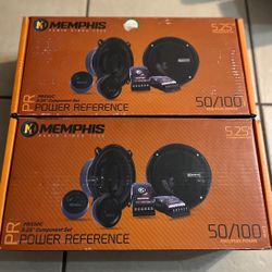 Memphis Audio PRX60C 5.25” Component Speakers With Tweeters