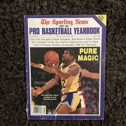 The Sporting News-‘87-88 Pro Basketball Yearbook