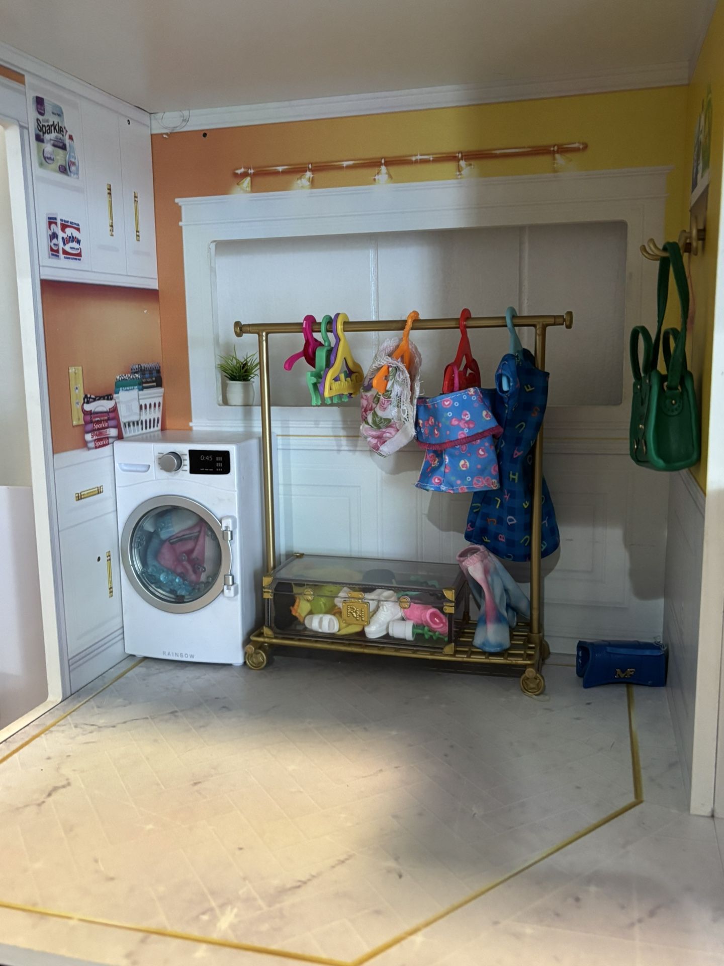 Rainbow 3 Story Doll House 