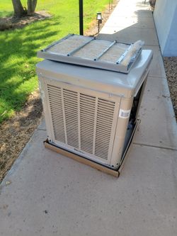 Downdraft cooler 300 without motor 350 with motor