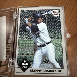 1991 Front Row Draft Pick Baseball Complete Card Set Manny Ramirez