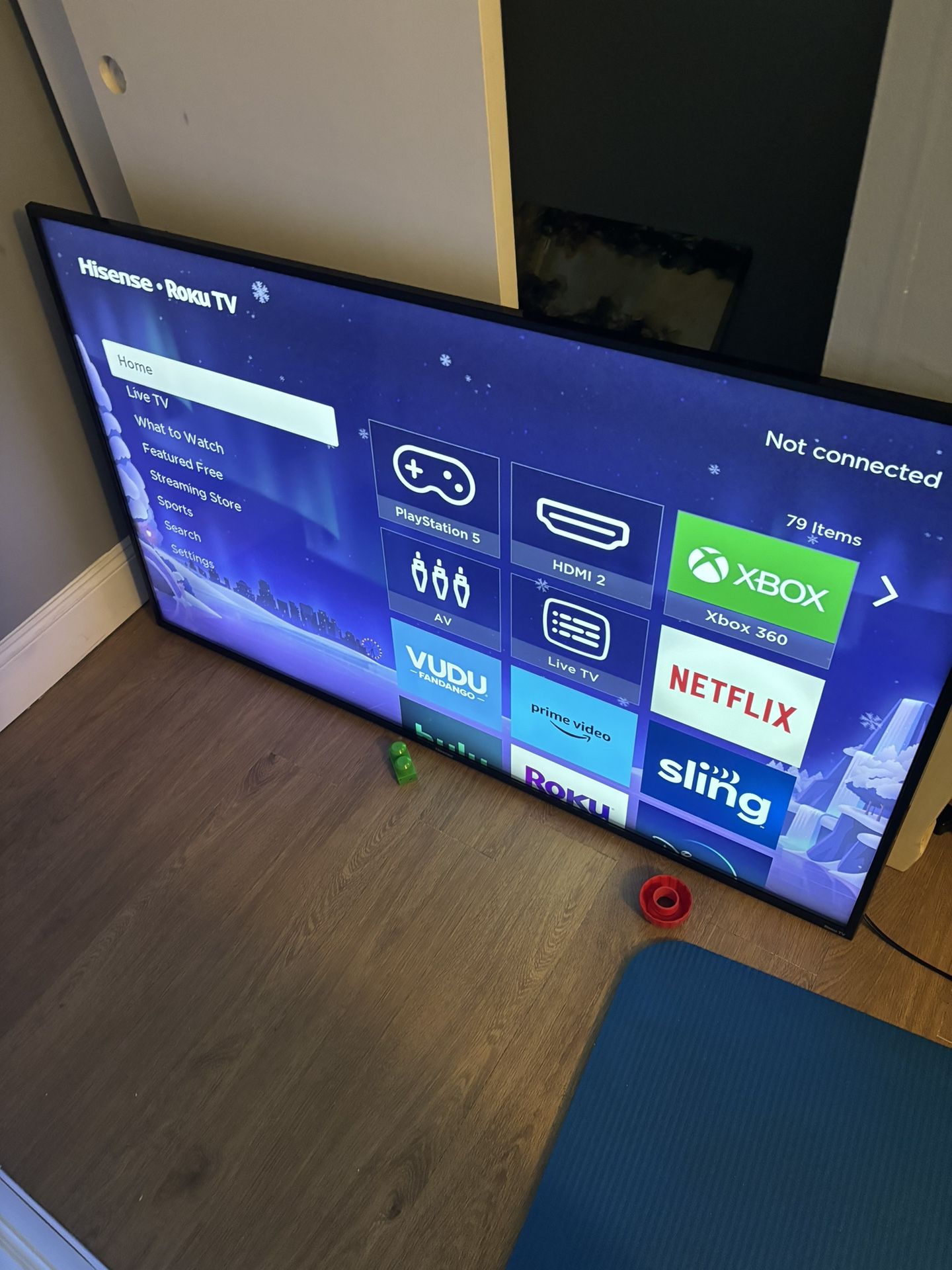 55” Hisense Roku Tv 