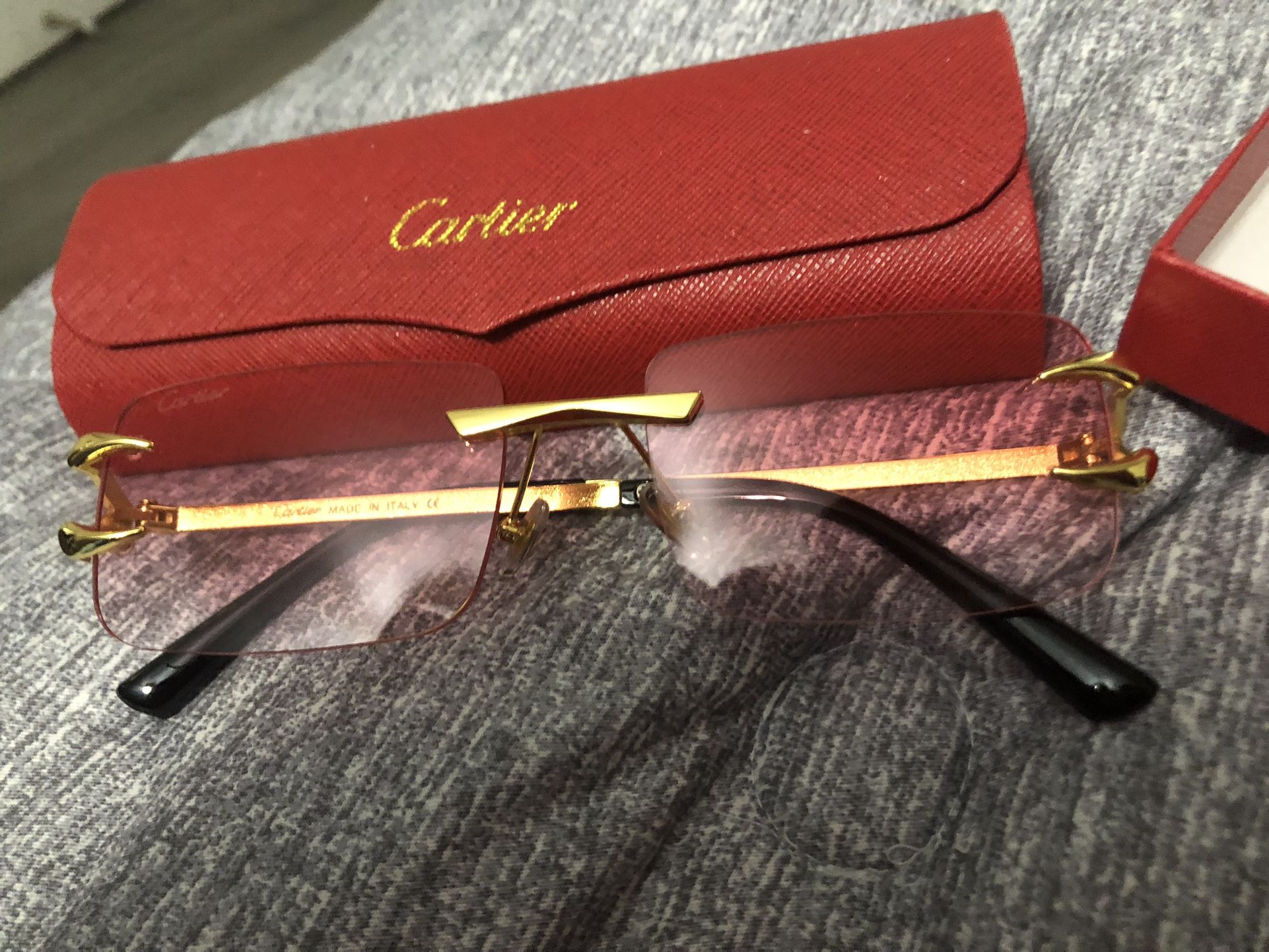 Cartier Sunglasses Pink