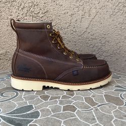 Mens Thorogood Work Boots, Steel Toe, Size 13