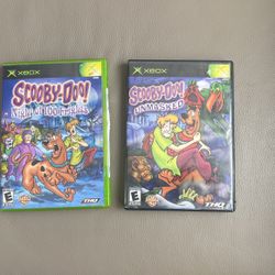 Original Xbox Games - Scooby Doo Unmasked & Night Of 100 Frights -30$