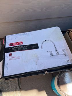 Brand new delta kitchen faucet