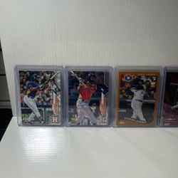 Yordan Alvarez Rookie Lot -baseball Cards 