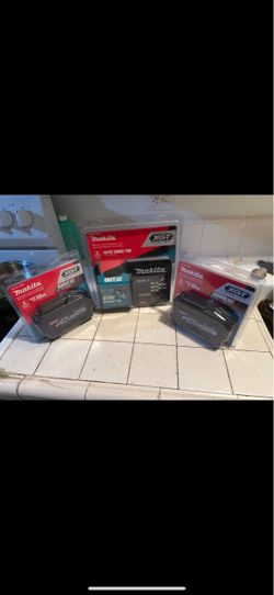 Makita battery and chargers