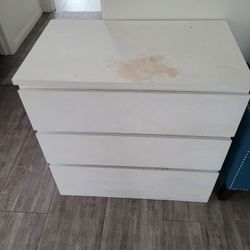 White Dresser