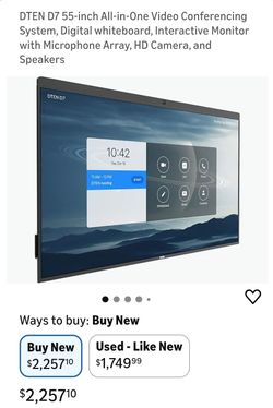 DTEN all in one display 55in
