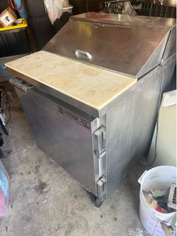 Beverage air prep fridge